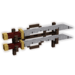 Mounted Katanas