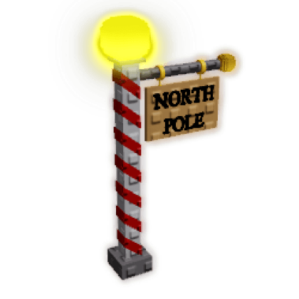 North Pole Sign