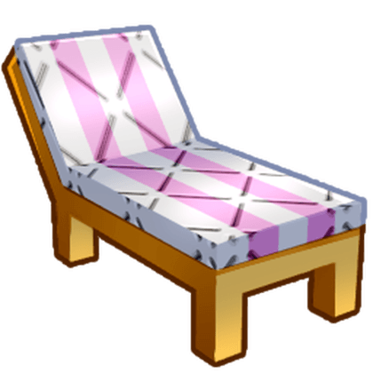 Pink Long Beach Chair