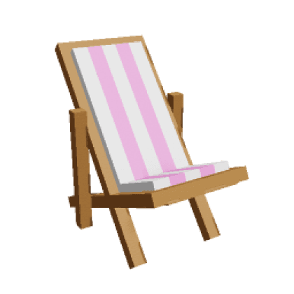 Pink Short Beach Chair