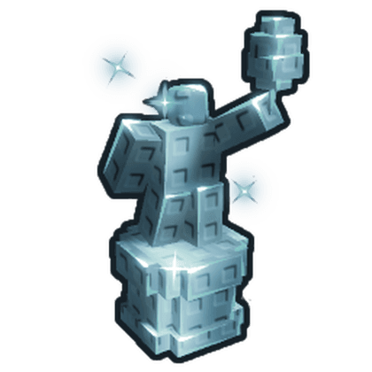 Platinum Candy Blossom Statue