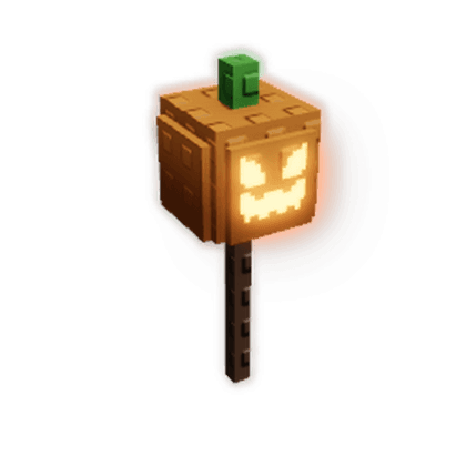 Pumpkin on a Stick