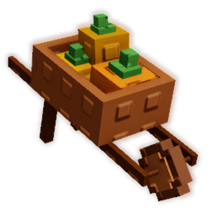 Pumpkin Wheelbarrow