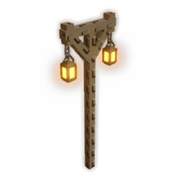 Safari Lamp Post