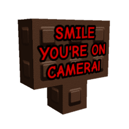 Smile On Cam Sign