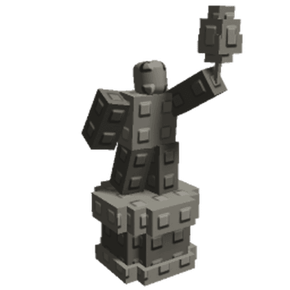 Stone Candy Blossom Statue