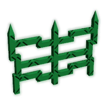 Vine Spiked Fence