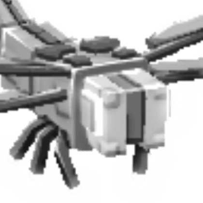 GIANT Silver Dragonfly