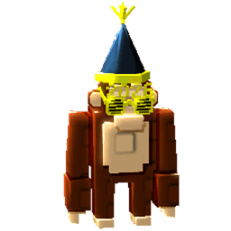New Year's Chimp