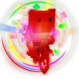 Rainbow Bear on Bike