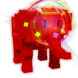 Rainbow Carnival Elephant