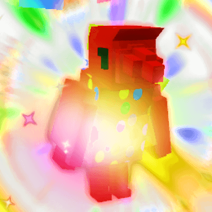 Rainbow New Year's Bird