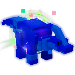 Rainbow Parasaurolophus