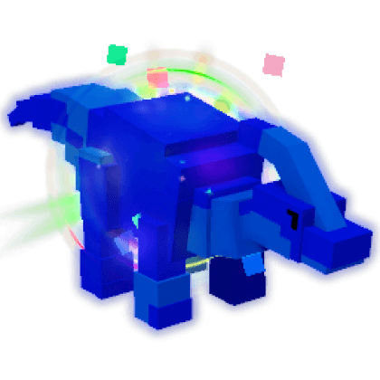 Rainbow Parasaurolophus