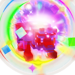 Rainbow Star Wolf