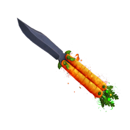 Carrot Butterfly Knife