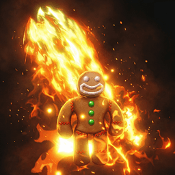 Burnt Gingerbread Man