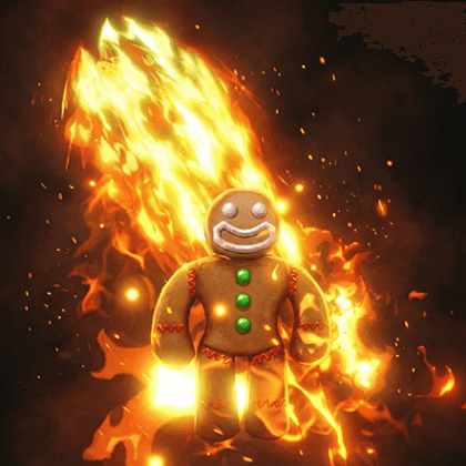 Burnt Gingerbread Man