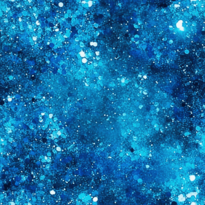 Blue Glitter