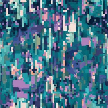 Green Glitched Camo