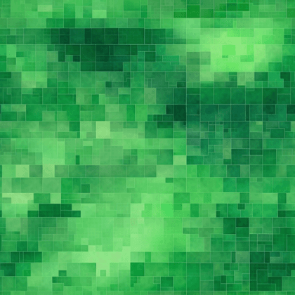 Green Pixelated