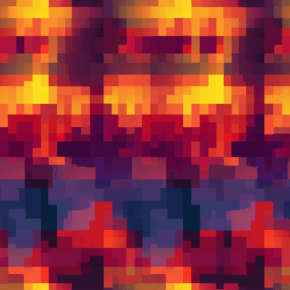 Lava Pixelated