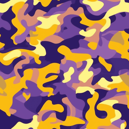 Yellow Purple Camo