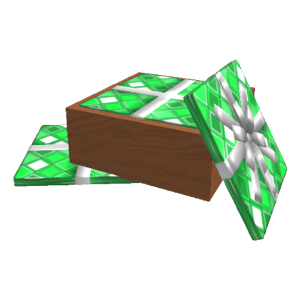 Box of Green Wrapping Paper