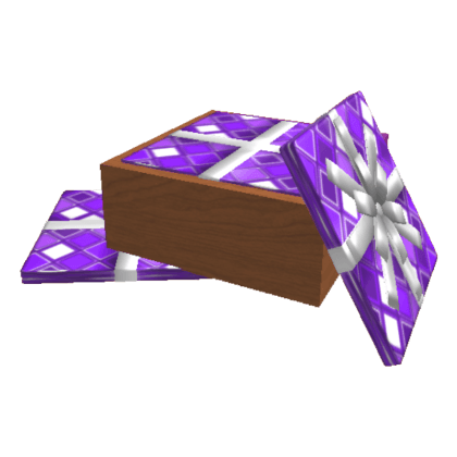 Box of Purple Wrapping Paper