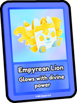 Empyrean Lion Card