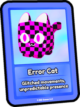 Error Cat Card