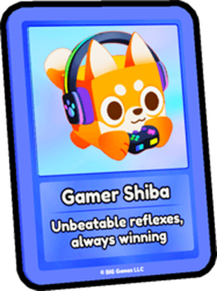 Gamer Shiba Card