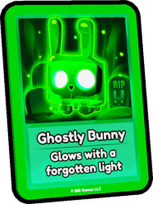 Ghostly Bunny Card