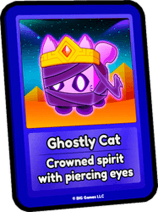 Ghostly Cat Card