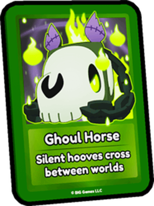 Ghoul Horse Card