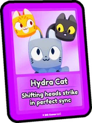 Hydra Cat Card