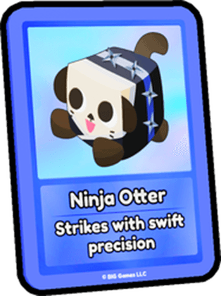 Ninja Otter Card
