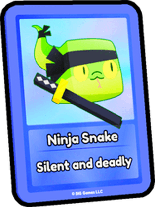 Ninja Snake Card
