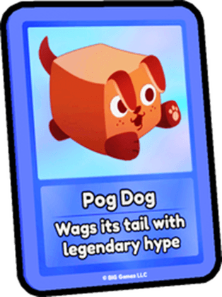 Pog Dog Card