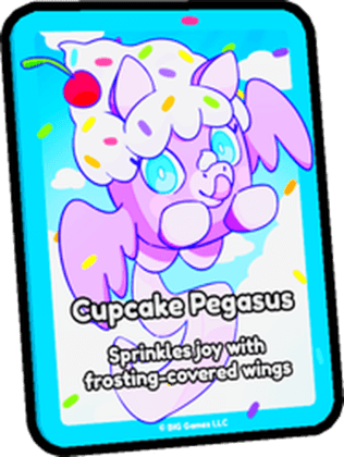Titanic Cupcake Pegasus Card