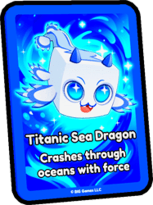 Titanic Sea Dragon Card