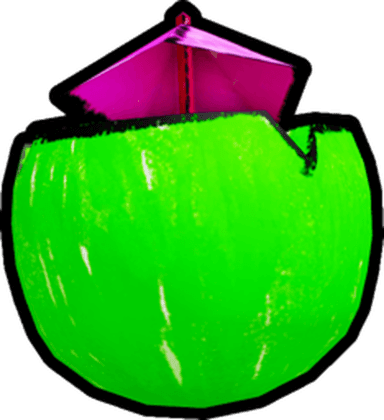 Doodle Tropical Egg