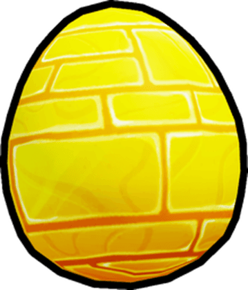 Golden Brick Egg