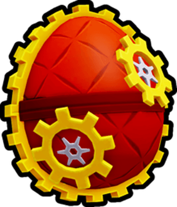 Steampunk Gears Egg