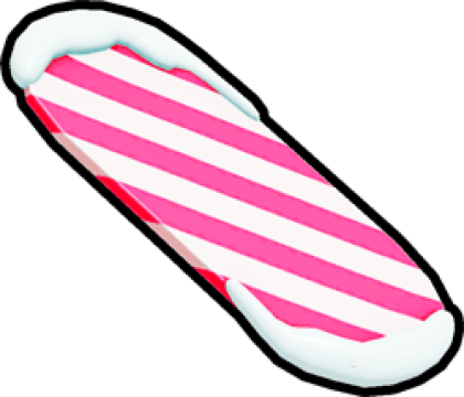 Candy Cane Hoverboard