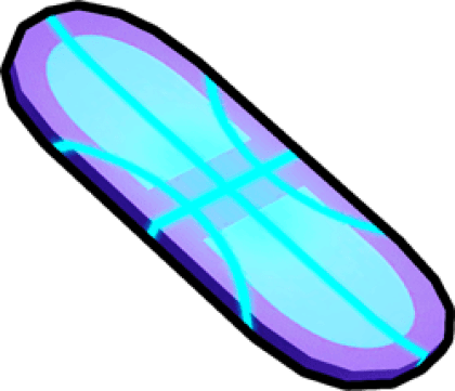 Cosmic Basketball Hoverboard
