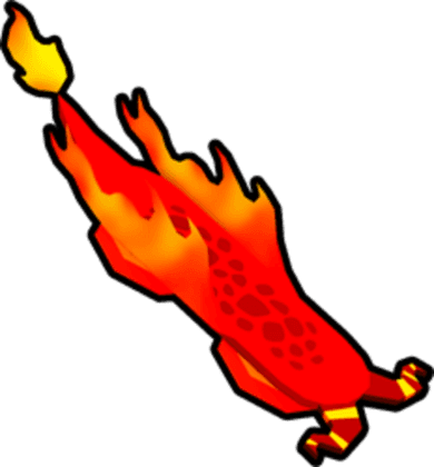 Fire Dragon Hoverboard