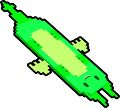Pixel Dragon Hoverboard