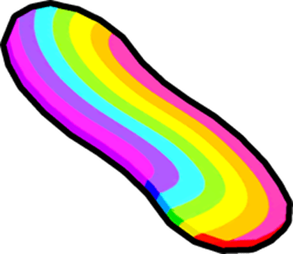 Rainbow Hoverboard