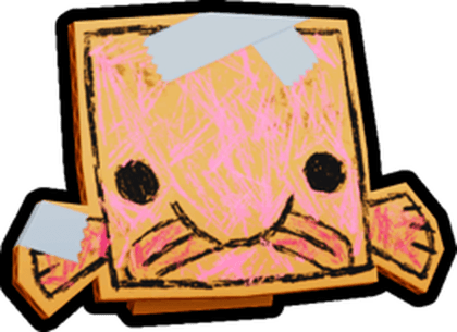 Cardboard Blobfish